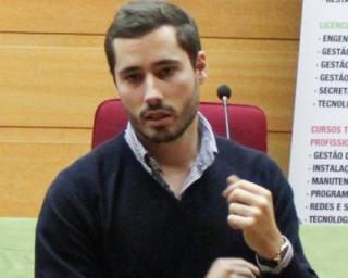 António Alves toma posse como presidente da Associação Académica da Universidade de Aveiro.