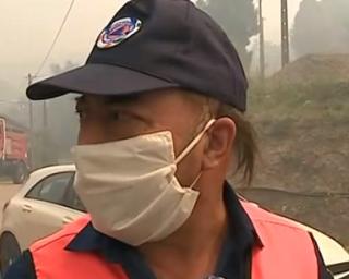 Sever enfrenta propagação do incêndio de Oliveira de Frades.