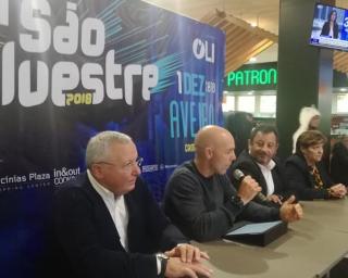 São Silvestre na abertura do programa Boas Festas em Aveiro.