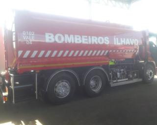 Ílhavo: Auto-tanque modernizado já chegou ao quartel dos bombeiros.