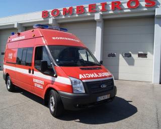 Estarreja: Bombeiros protestam contra preços dos combustíveis.