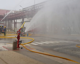 Gafanha da Nazaré: Simulacro testa segurança da Bresfor.