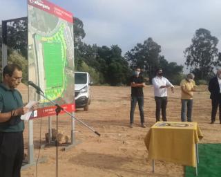 Clube de Albergaria lança obra de novo complexo.