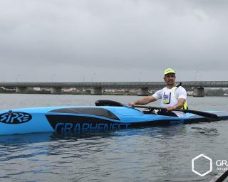 Tecnologia de Sever do Vouga aplicada no caiaque de surfski mais leve do mundo.