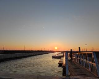 Estarreja: Esteiro da Ribeira de Aldeia tem cais renovado.