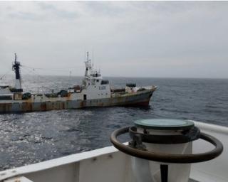 Navio da EPA apresado na Argentina.