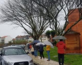 Aveiro: Novo centro de vacinação está em fase de instalação.