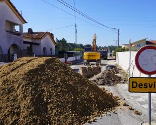 Gafanha da Encarnação: Começaram as obras da Rede de Saneamento.