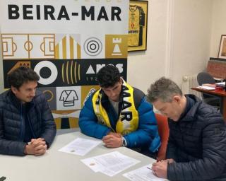 Campeonato de Portugal: Beira-Mar derrotado em Leça (1-0). Jovem assina contrato de formação.