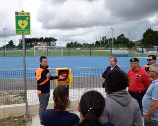 Albergaria-a-Velha: Autarquia disponibiliza desfibrilhador automático externo no Parque Desportivo da Branca.