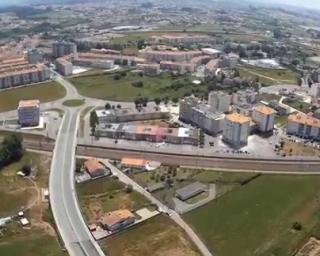 Ribau Esteves visita obras em Esgueira.