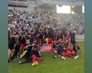 espinho vence taca distrital