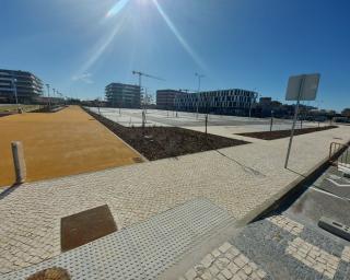 Aveiro: Estacionamento da estação reabre até final do mês.