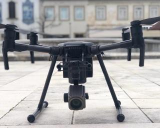 Estarreja: GNR recorre a drones para enviar mensagens sobre estado de emergência.