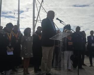 Festival do Bacalhau abre com mensagem sobre orgulho na cultura marítima.