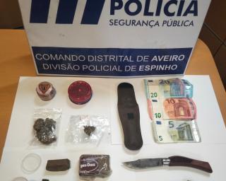 PSP: Identificados dois jovens por suspeita de tráfico de drogas.