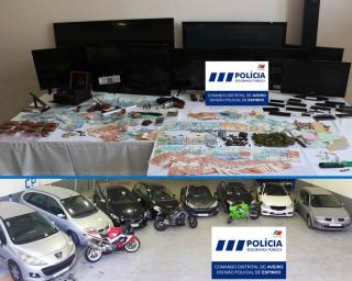 'Barba Ruiva': Treze detidos em mega operação contra o tráfico de droga nas zonas de Espinho e Ovar.
