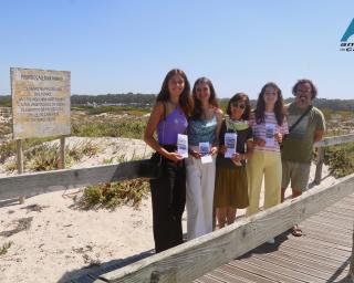 Amigos do Cáster alertam para ameaças ao ecossistema dunar no Furadouro.