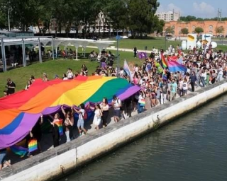 'Marcha LGBTI+' realizada em Aveiro.