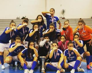 Gafanha garante triplete no futsal feminino com a conquista da Supertaça.