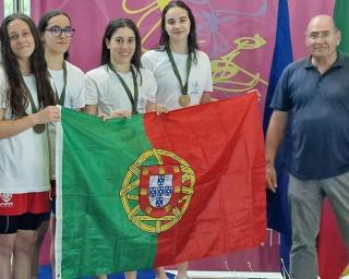 Competições de natação com CAPGE em Espanha e Galitos em Coimbra.