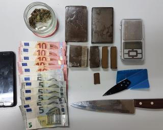 GNR deteve suspeitos de tráfico de droga em Anadia e Oliveira do Bairro.