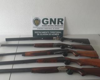 GNR apreendeu armas de caçador de Mansores devido a ameaças.