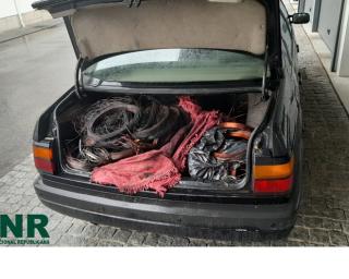 gnr identifica 4 suspeitos de furto de metais não preciosos