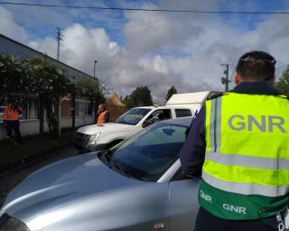Ação de fiscalização e sensibilização da GNR interrompe A25 e IC2.