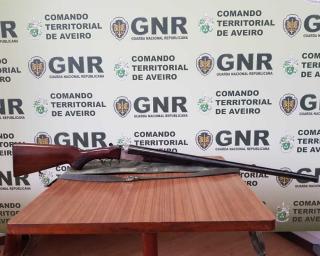 Ovar: GNR apreende armas no âmbito de processo de violência doméstica.