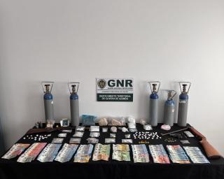 GNR desmantela rede de tráfico na zona norte do Distrito de Aveiro.