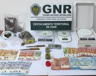 GNR: Dois detidos em Ovar por tráfico de estupefacientes.