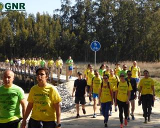 Aveiro: GNR realiza caminhada pela floresta.