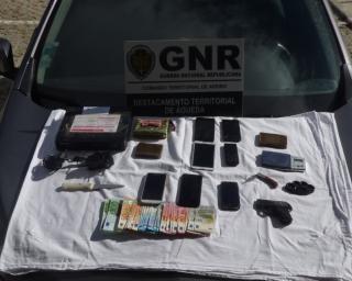 Albergaria: GNR deteve suspeitos de tráfico de droga.