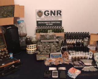 OVAR: GNR deteve 6 pessoas em operação nacional de combate ao tráfico de droga.