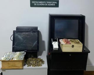 GNR de Oliveira de Azeméis apreendeu máquinas de jogo ilegal.