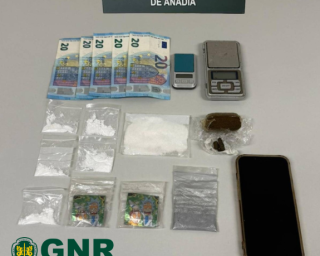 gnr deteve suspeito de trafico em Oia