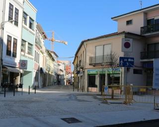 Obras na Rua do Gravito e Rua do Carmo entram em nova etapa.