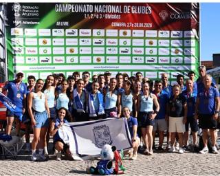 Grecas participou no Campeonato da 2ª Divisão de clubes em atletismo.