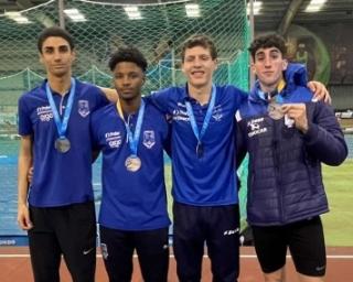 Atletismo: Grecas no pódio do Campeonato Nacional Sub20 em Pista Coberta.