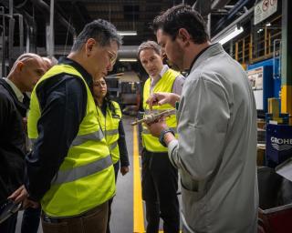 Kinya Seto visita grohe