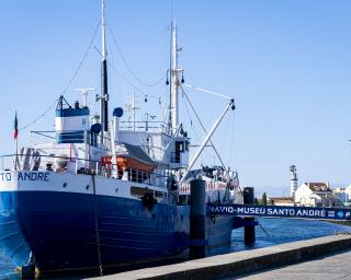 Gafanha da Nazaré: Navio-Museu Santo André palco de 'simulacro de acidentes'.