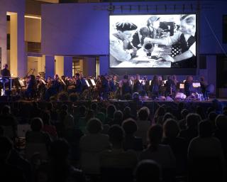 Cine-concerto “Heróis do Mar” em ensaios na Casa da Cultura.