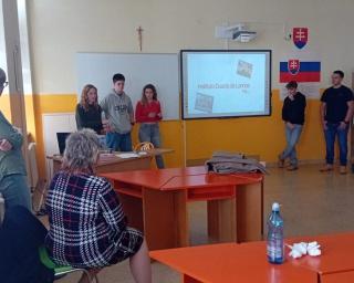 Mobilidade de estudantes do IDL à Eslováquia