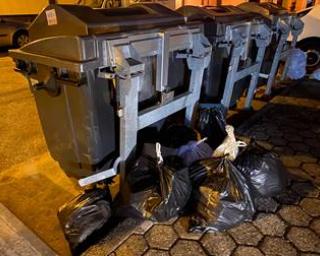 Neste momento há lixo nas ruas da Forca, com risco para a saúde pública, o que em tempos de pandemia não pode ser descurado - PAN. 