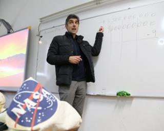 'O nosso vizinho marciano' passou pelas salas de aula de Estarreja.