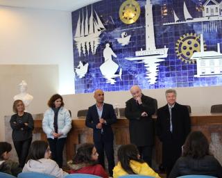 Sessão escolar “Parlamento dos Jovens” levou alunos da Gafanha da Nazaré à Câmara Municipal de Ílhavo.