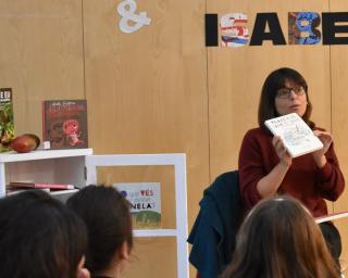 Dia da Criança com Isabel Minhós Martins na Biblioteca Municipal de Ílhavo.