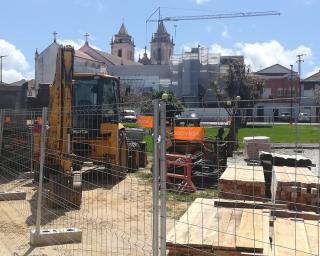 Ílhavo: Arrancou a requalificação do Jardim Henriqueta Maia.
