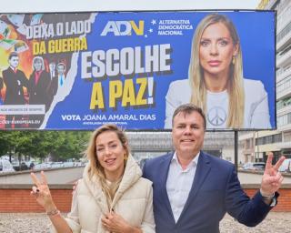 Europeias: Joana Amaral Dias em campanha na Costa nova.